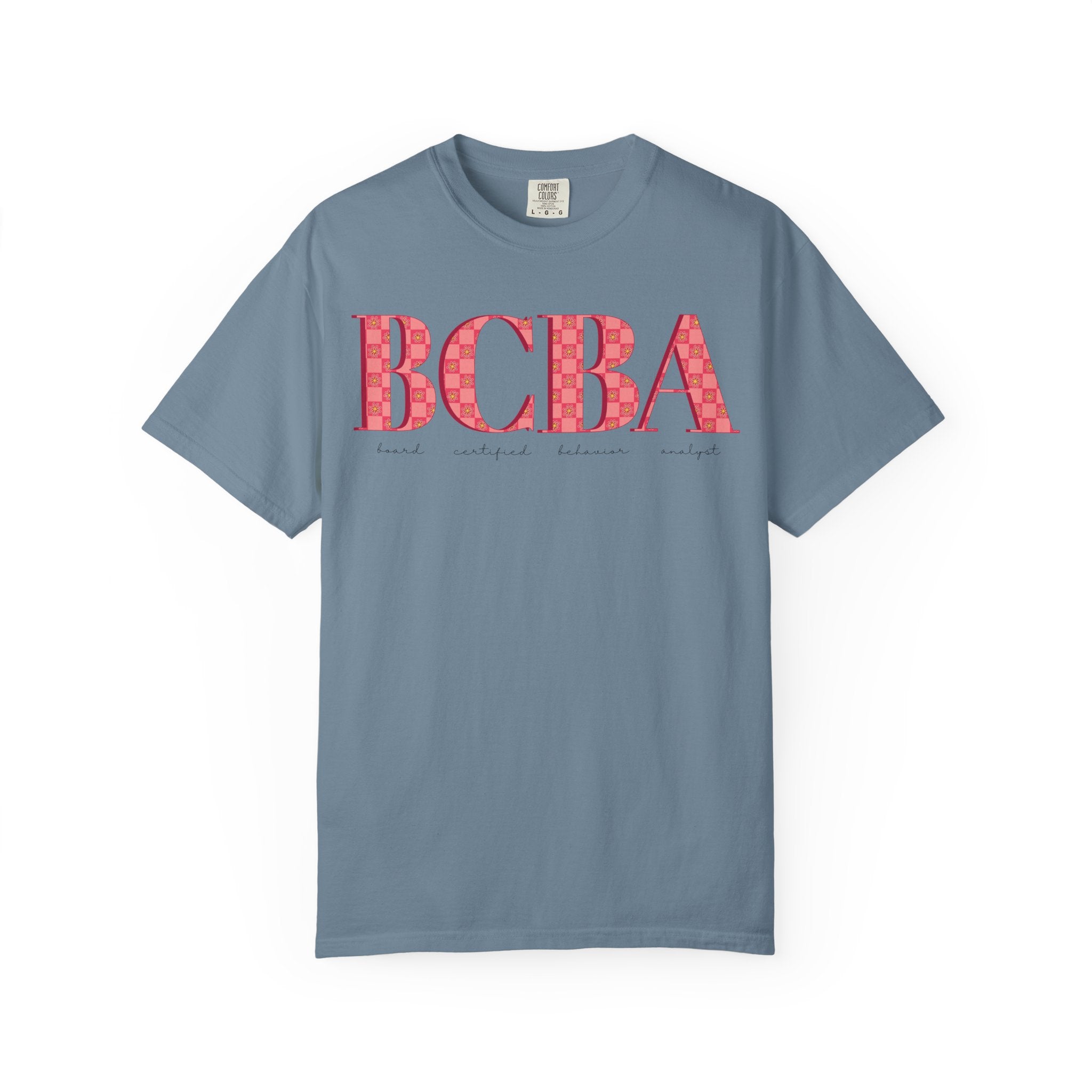 BCBA Flower Check | Comfort Colors