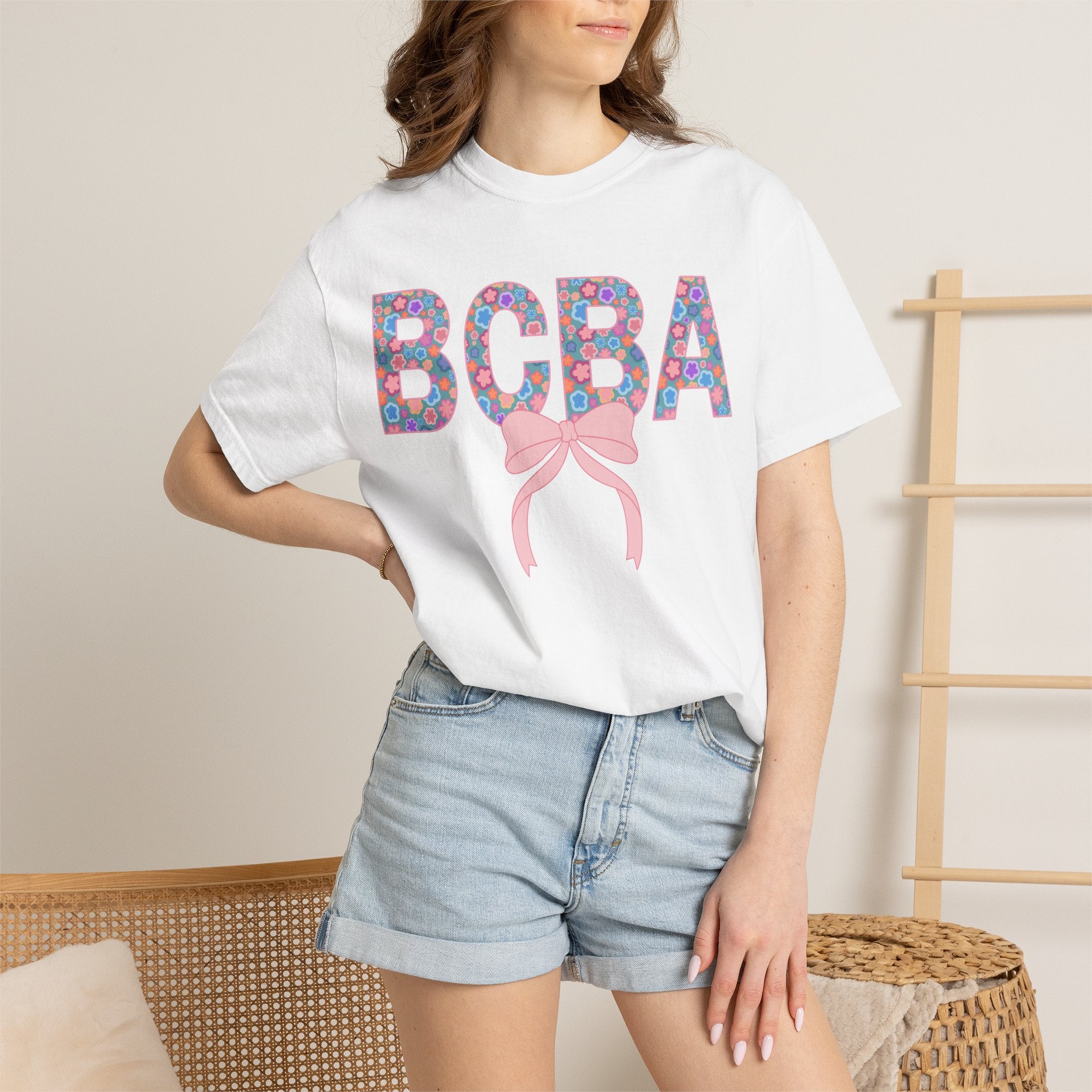 BCBA Doodle Flowers | Comfort Colors