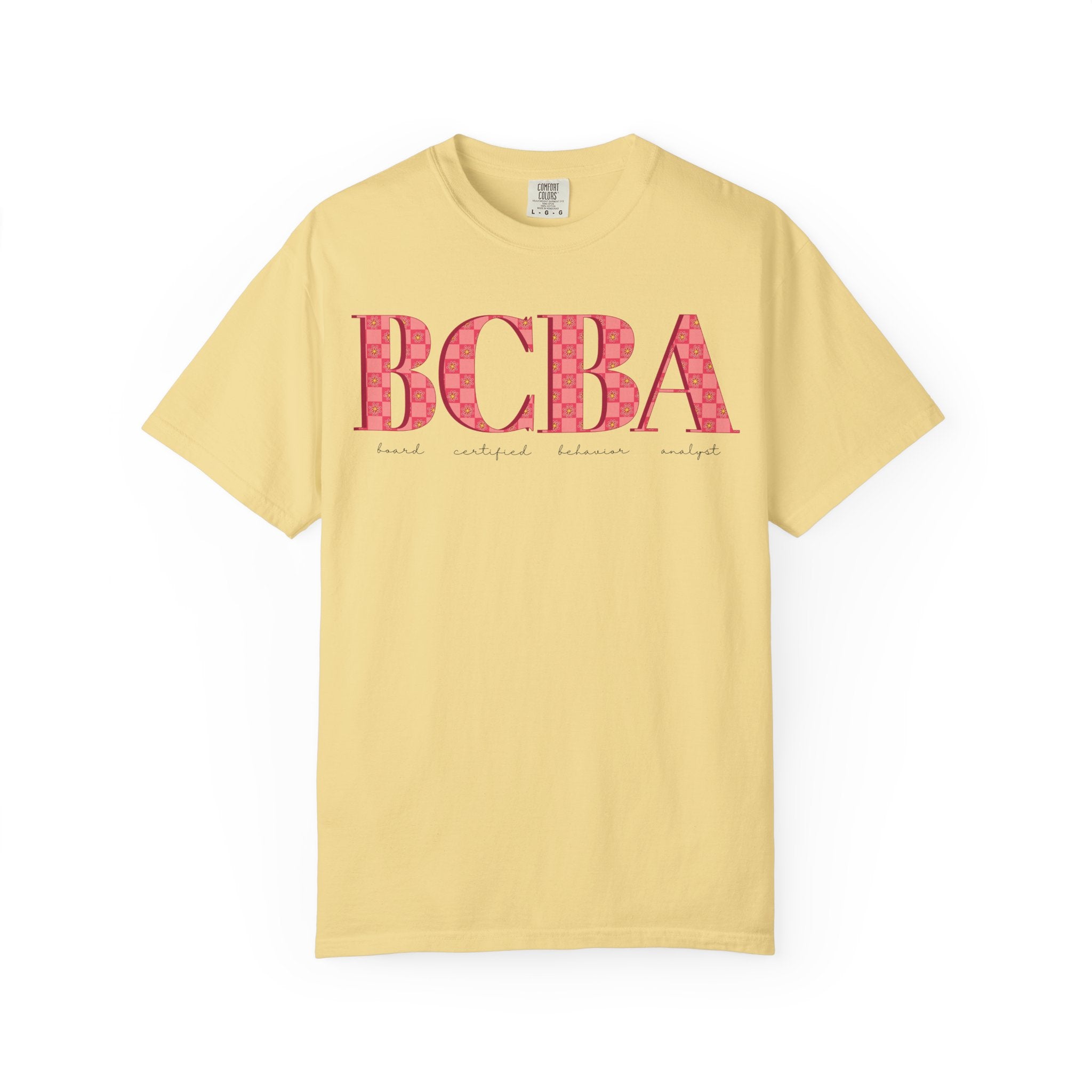 BCBA Flower Check | Comfort Colors