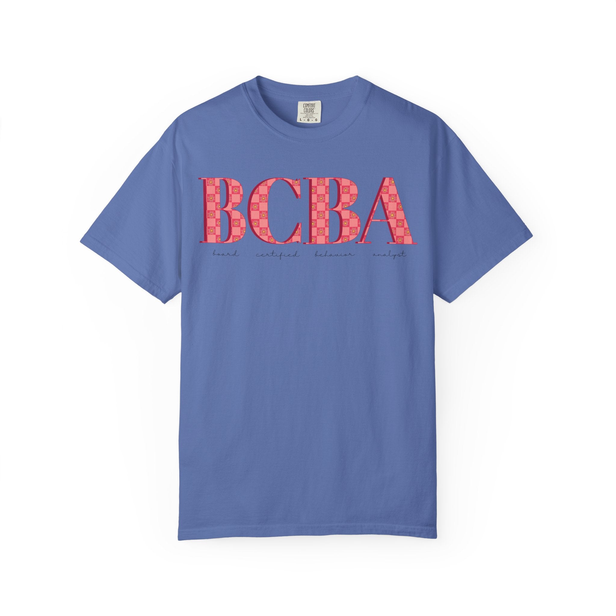 BCBA Flower Check | Comfort Colors