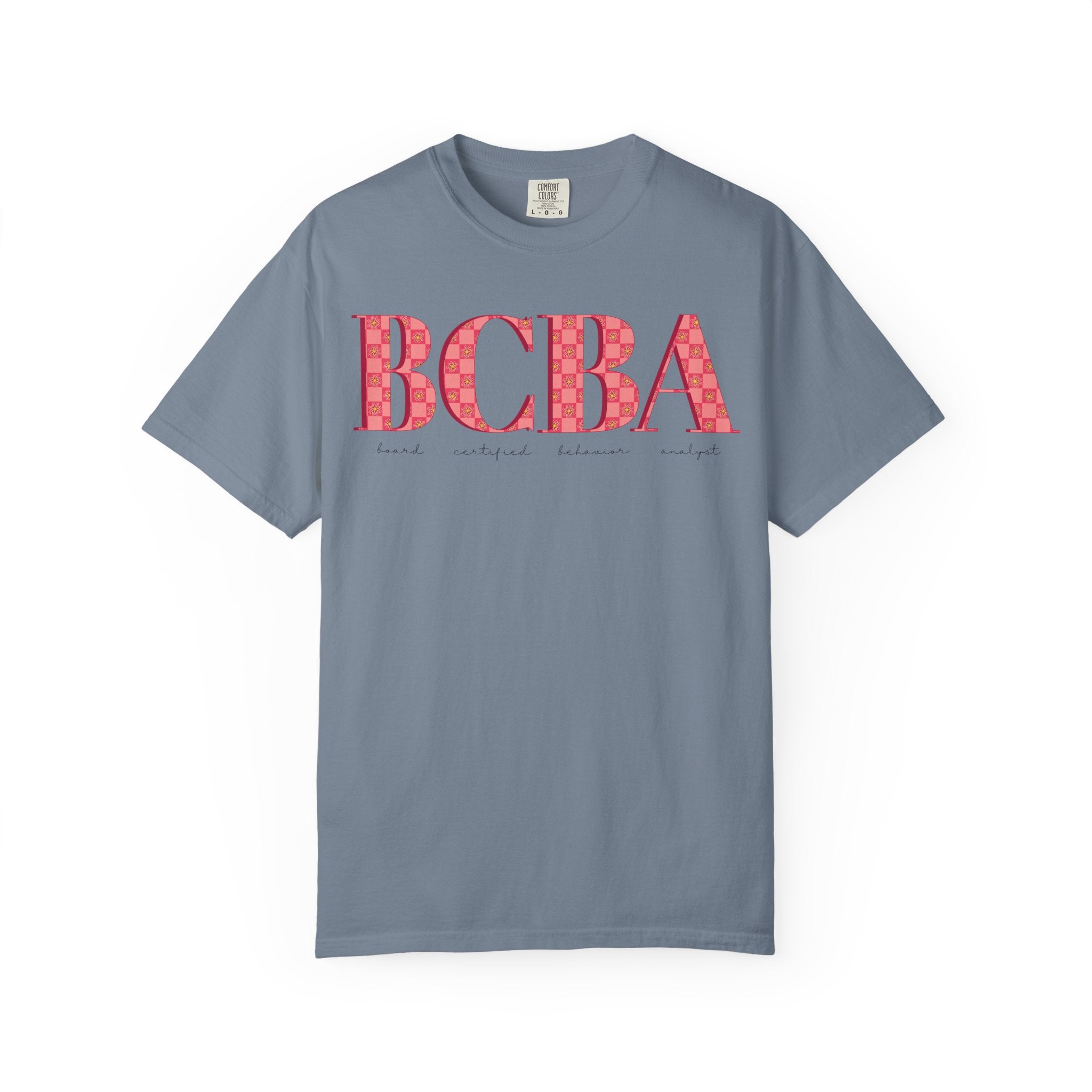 BCBA Flower Check | Comfort Colors