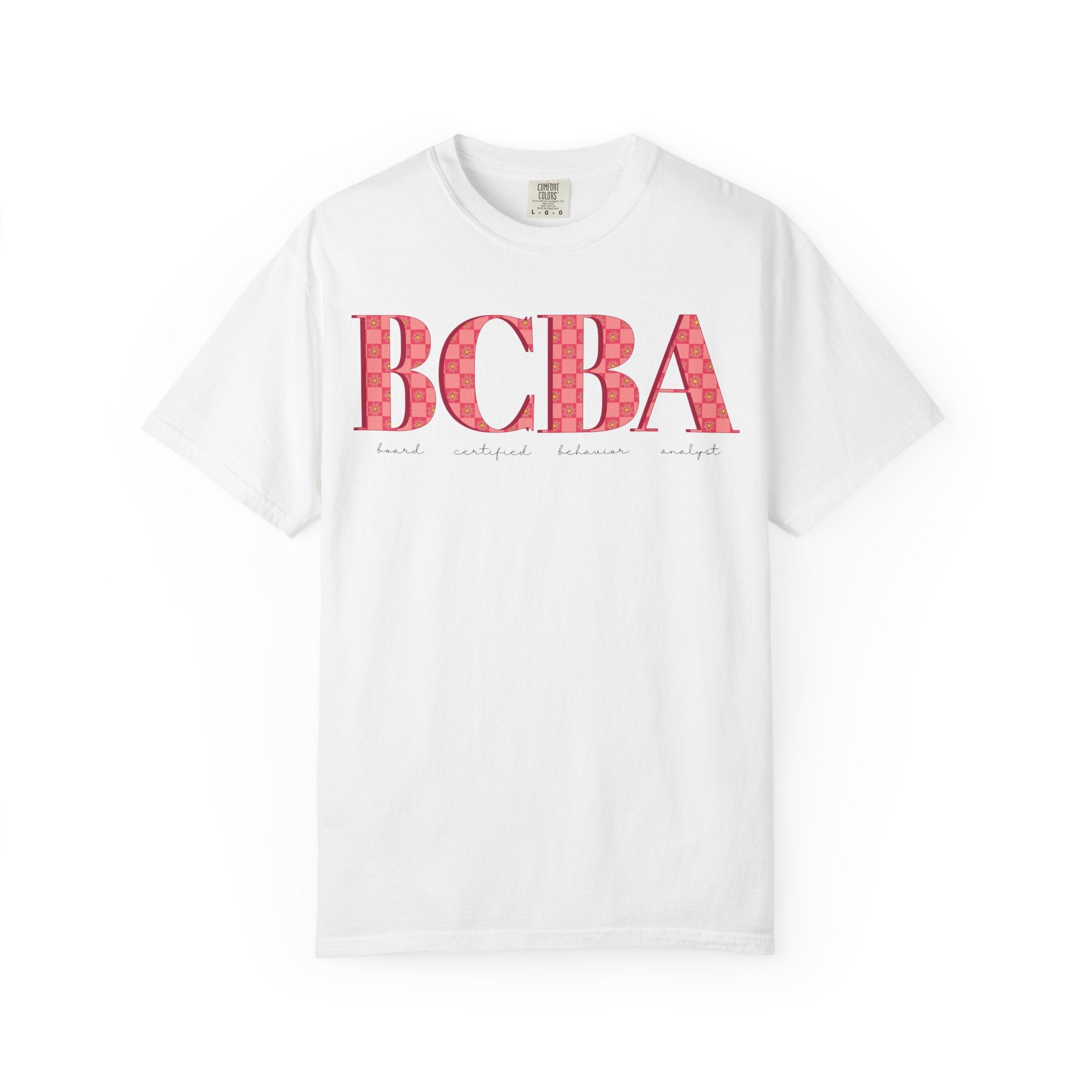 BCBA Flower Check | Comfort Colors