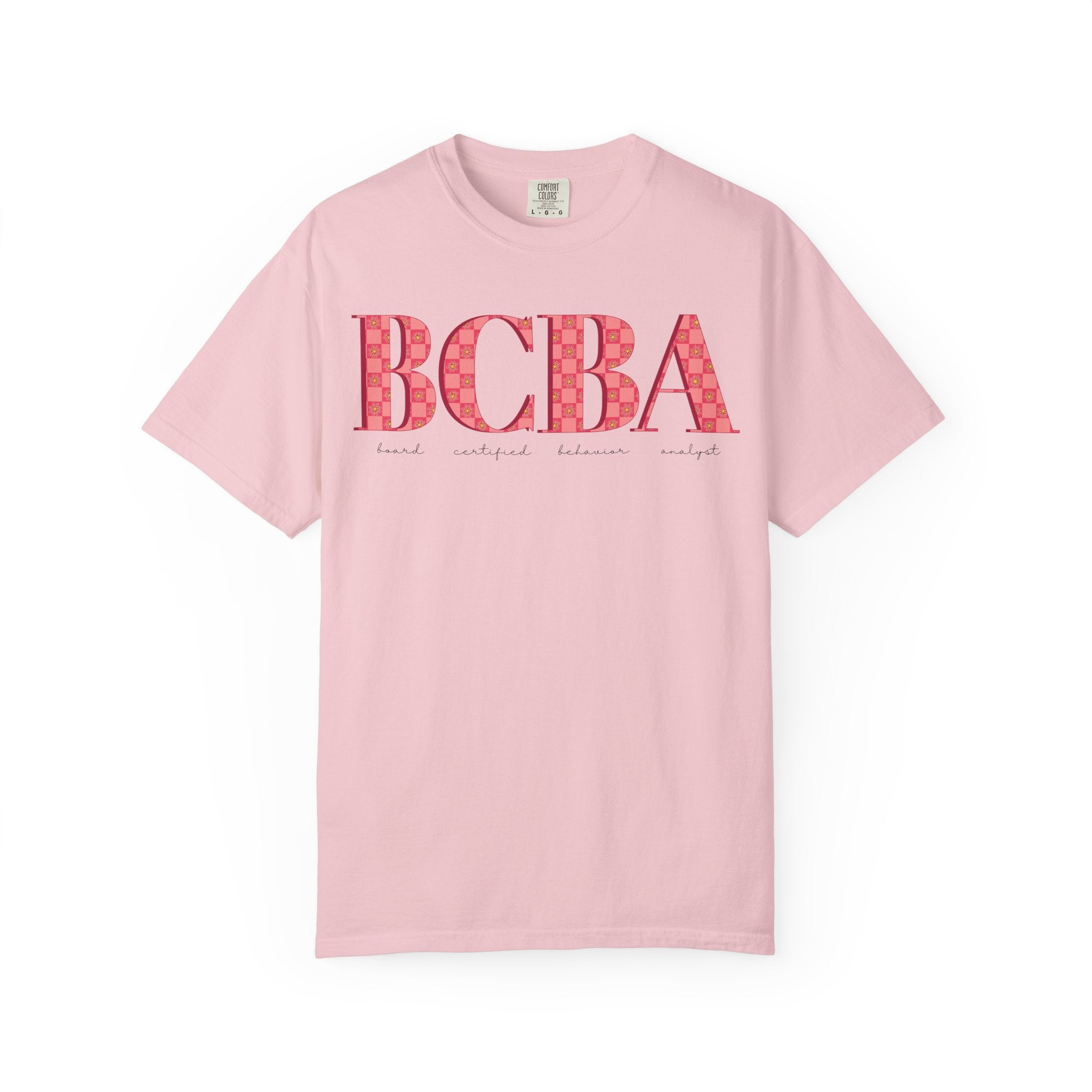BCBA Flower Check | Comfort Colors