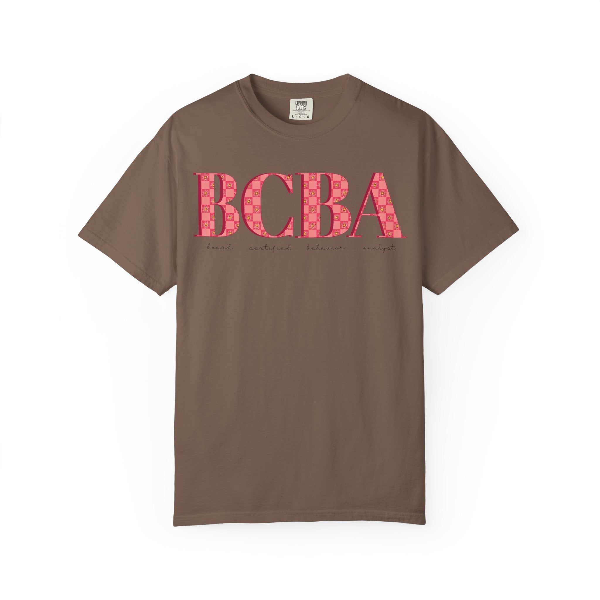 BCBA Flower Check | Comfort Colors