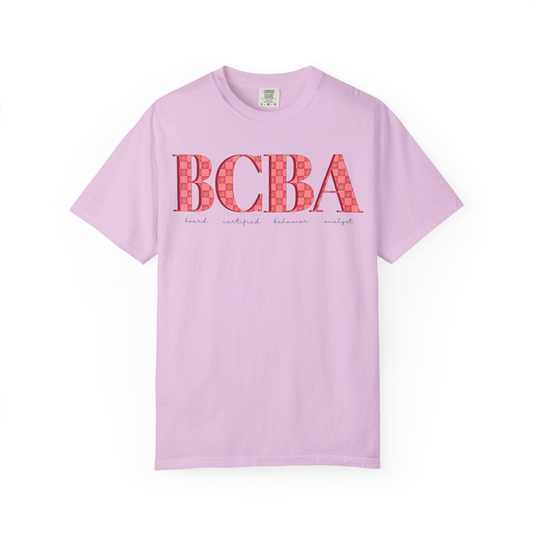 BCBA Flower Check | Comfort Colors