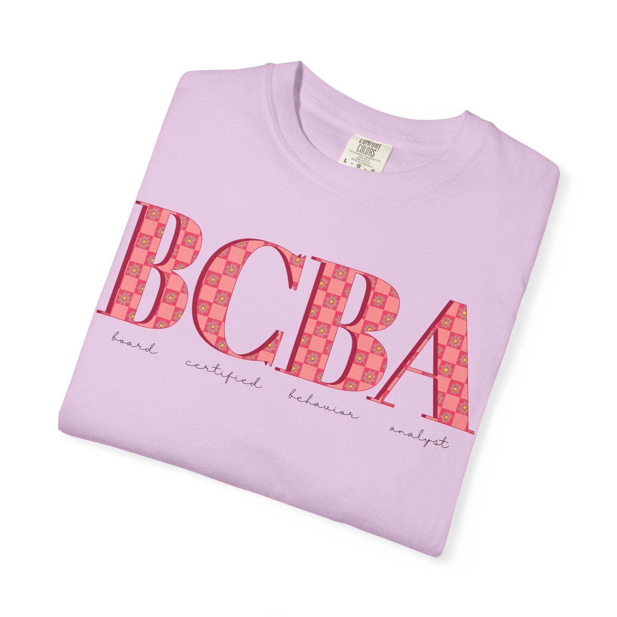 BCBA Flower Check | Comfort Colors