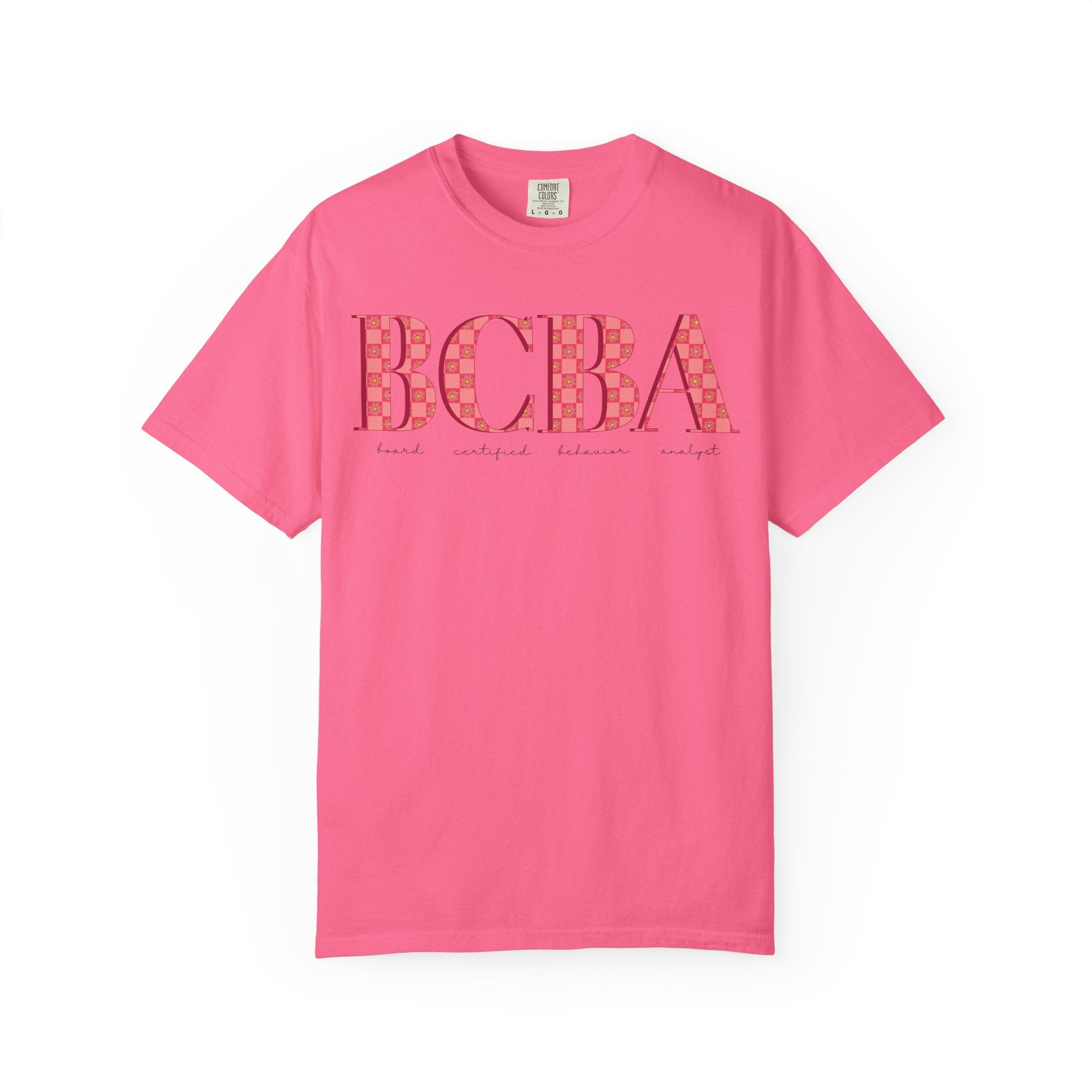 BCBA Flower Check | Comfort Colors