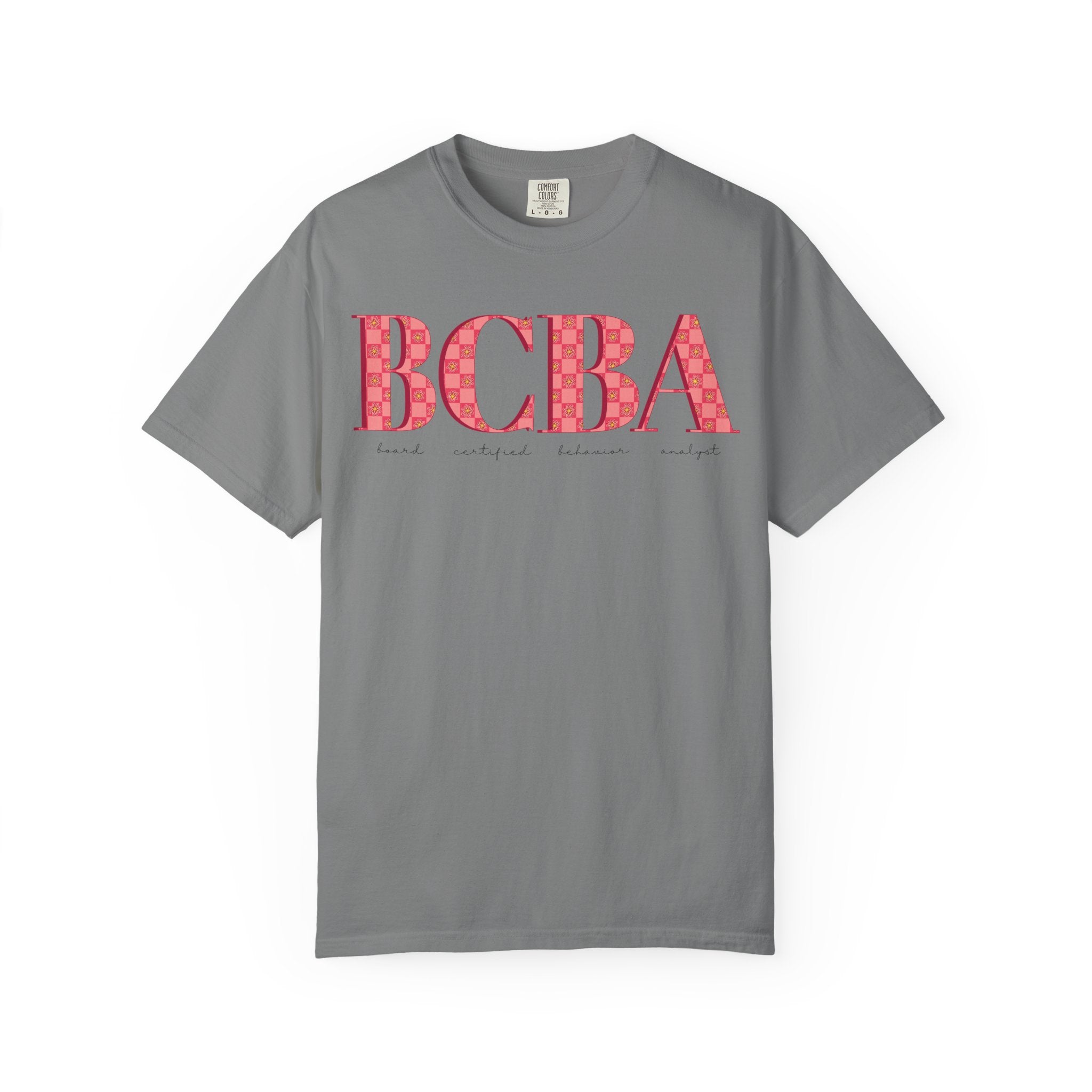 BCBA Flower Check | Comfort Colors