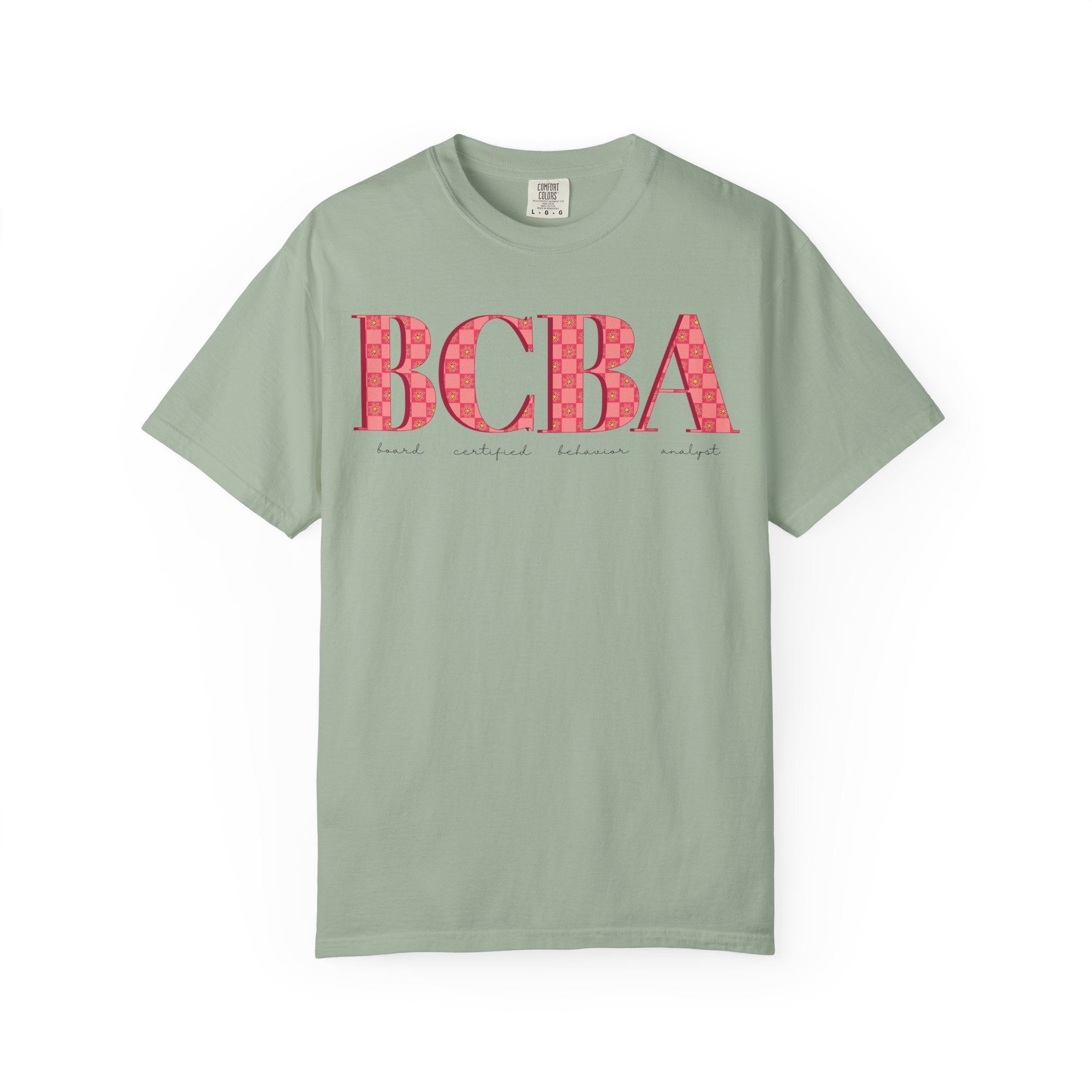 BCBA Flower Check | Comfort Colors