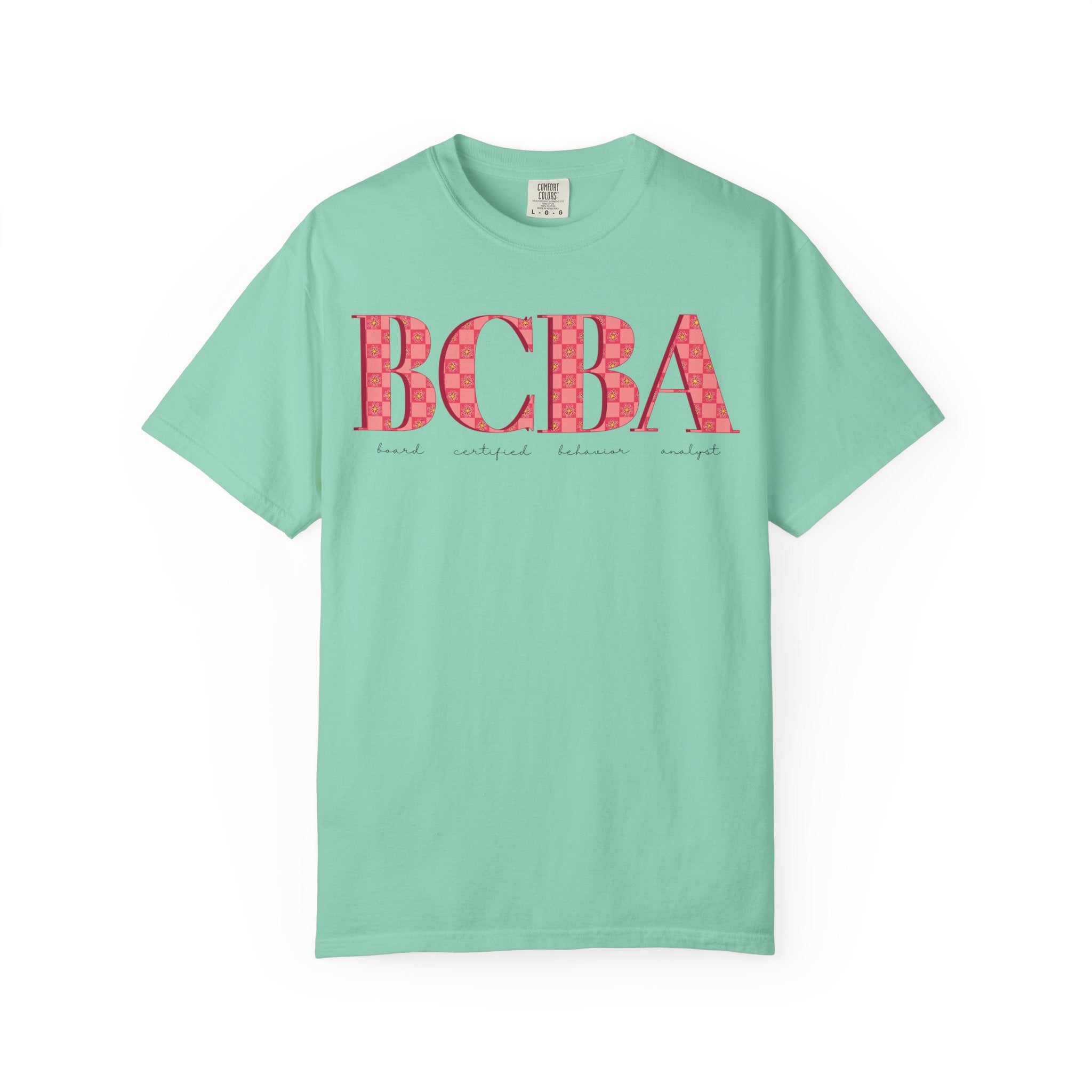 BCBA Flower Check | Comfort Colors