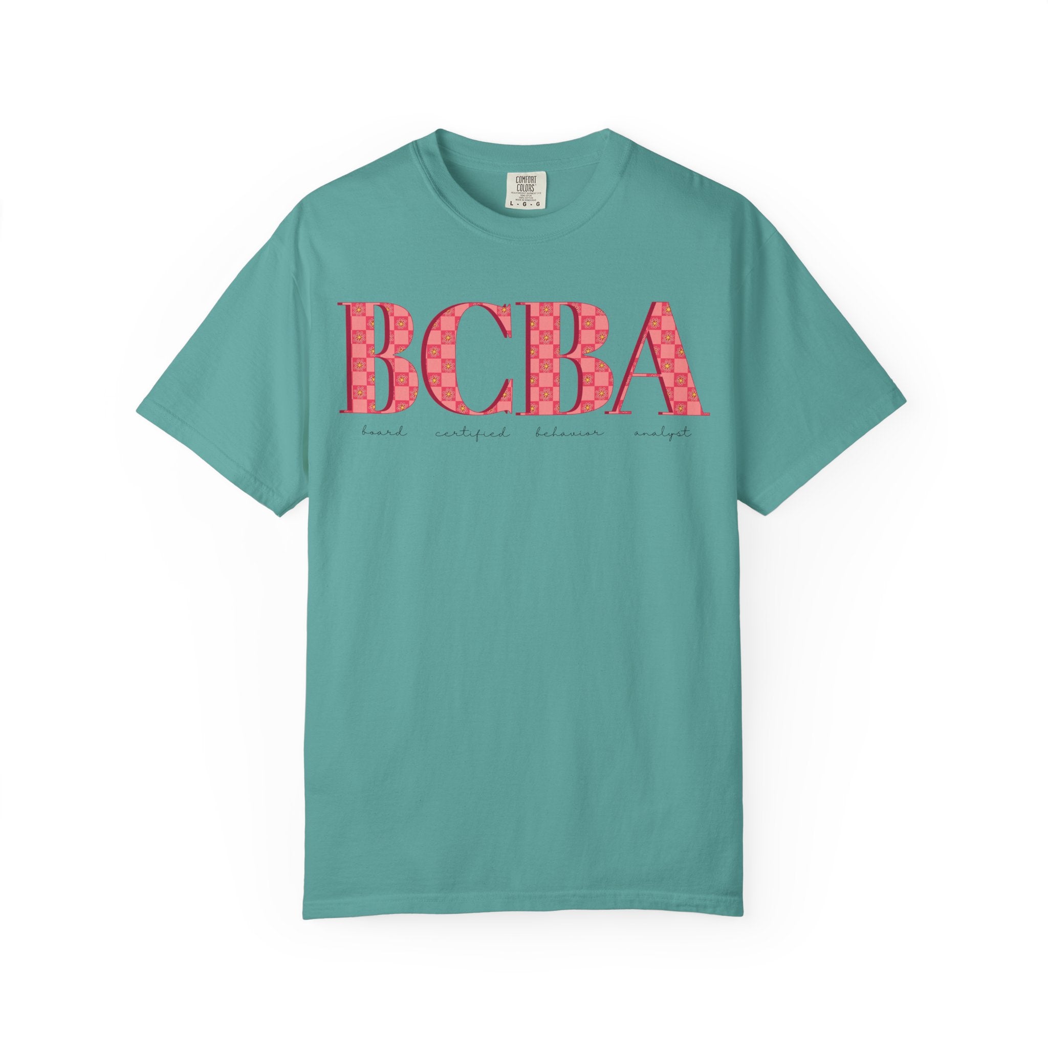 BCBA Flower Check | Comfort Colors