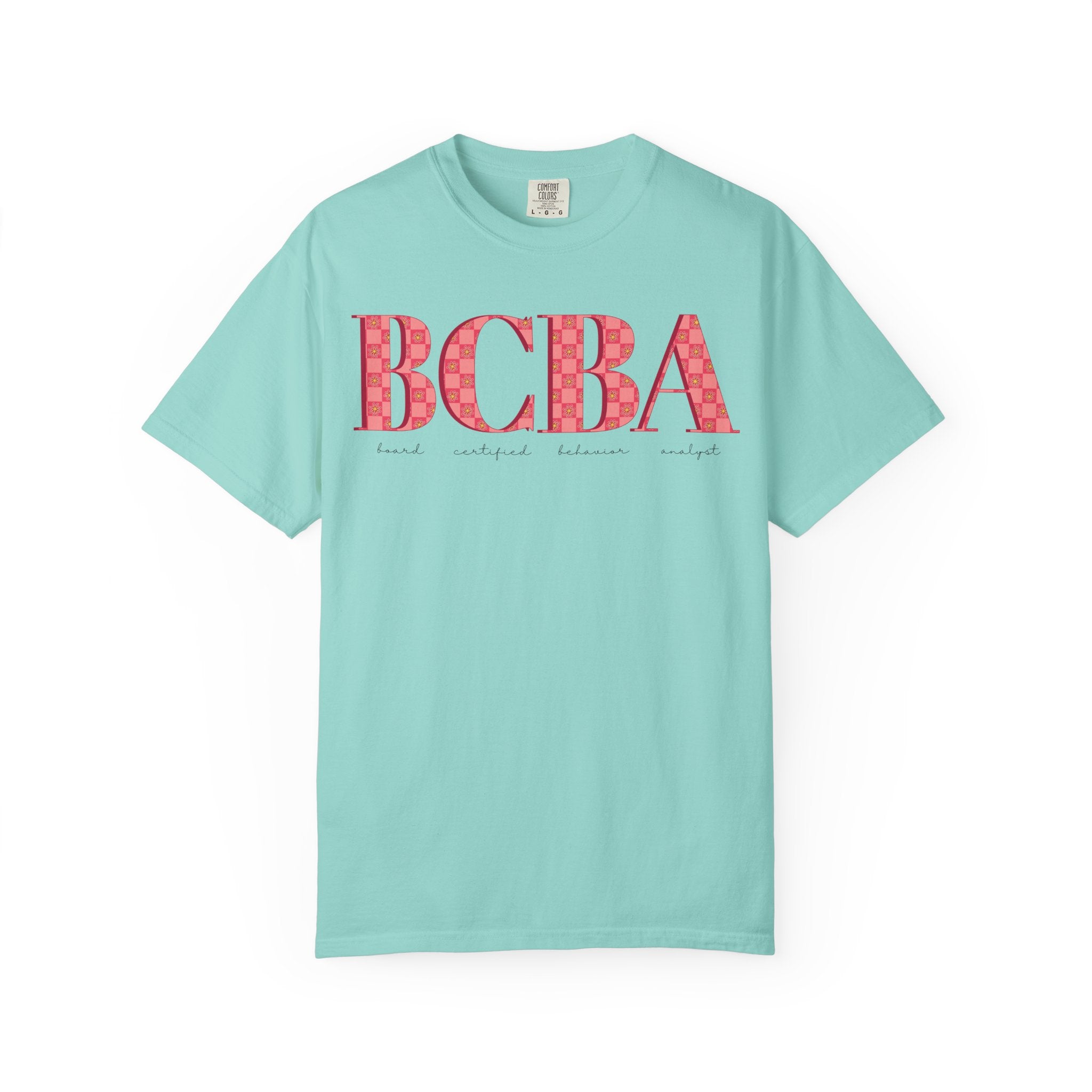 BCBA Flower Check | Comfort Colors