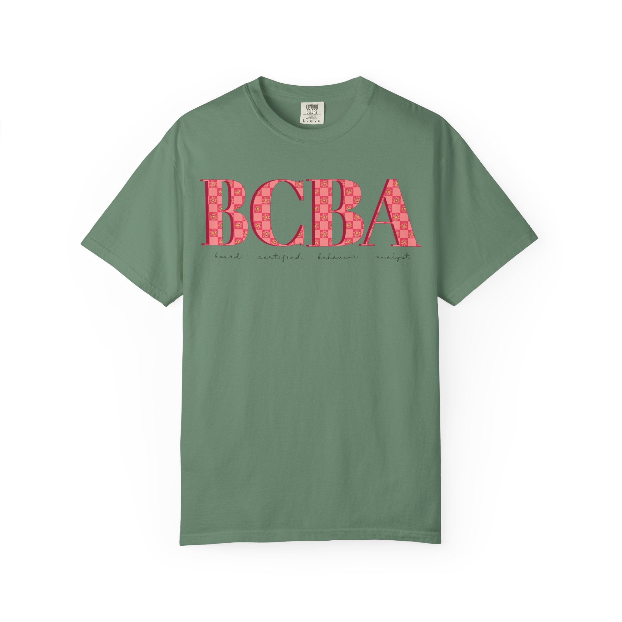 BCBA Flower Check | Comfort Colors