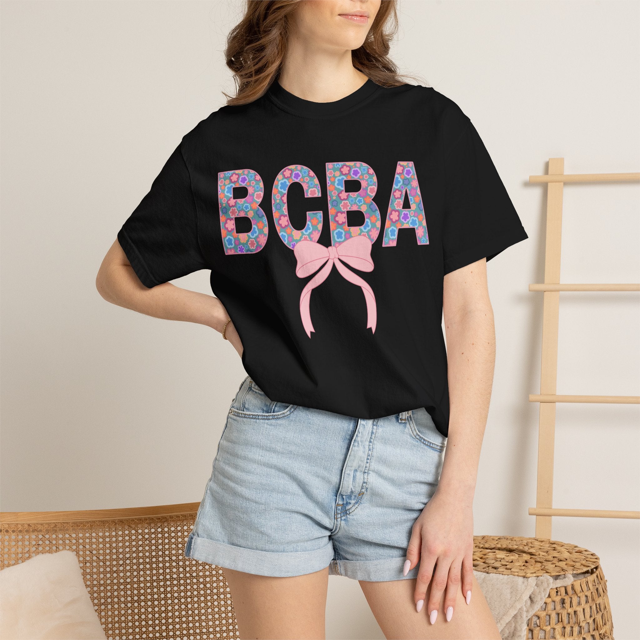 BCBA Doodle Flowers | Comfort Colors